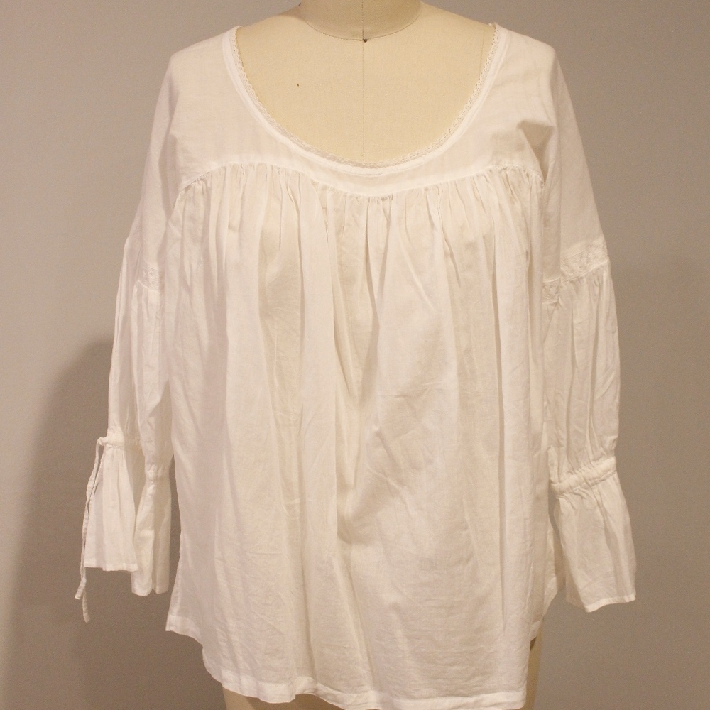 Hunydory Essentials Peasant Top